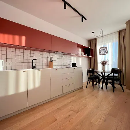 Lägenhet Klingerka Brand New 1-bedroom Free Parking